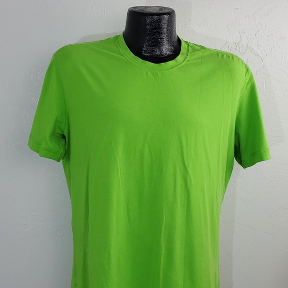 lululemon athletica Shirts Lululemon Green Tshirt Men Size L Poshmark